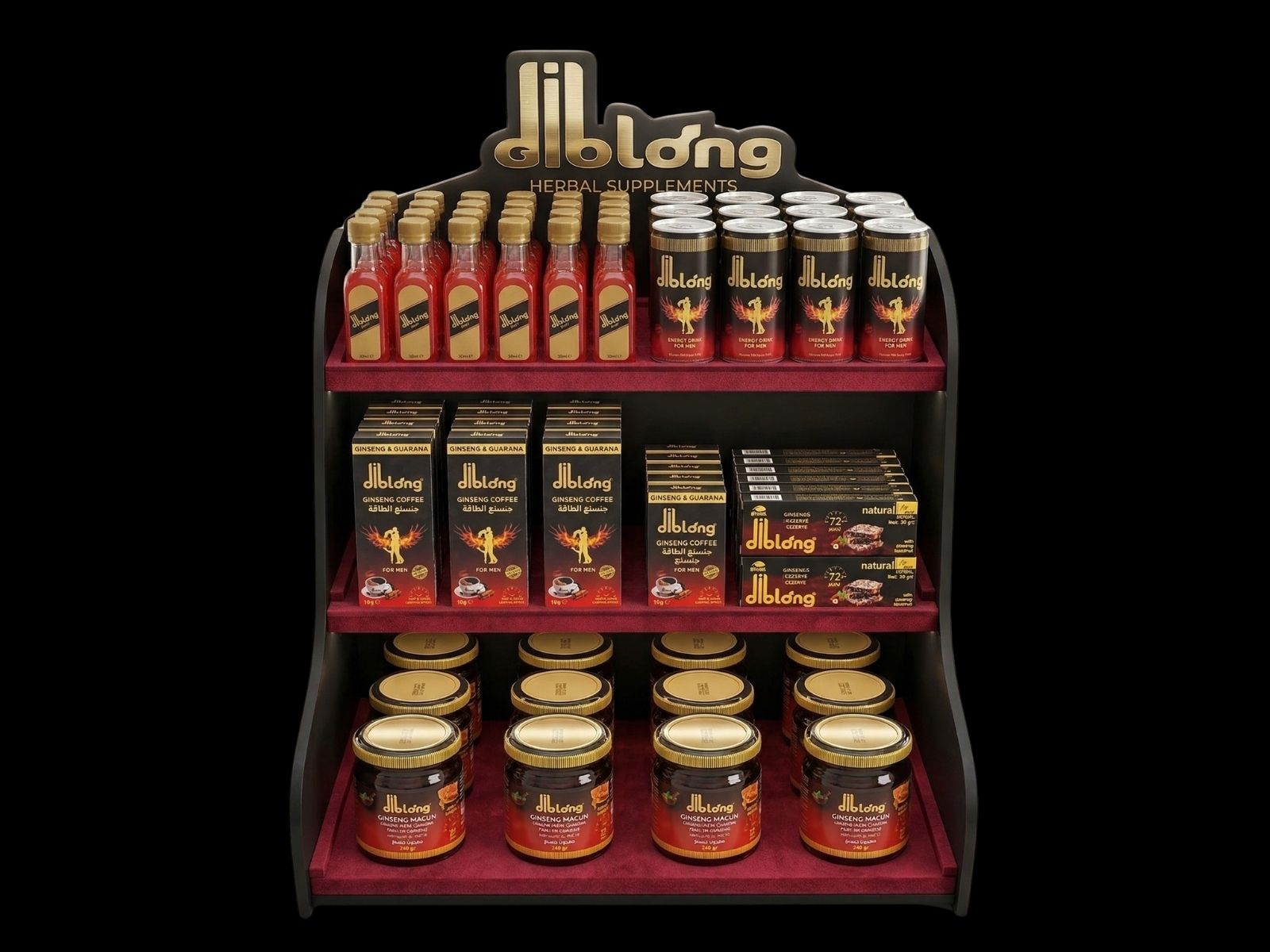 Tekel içi stant görünümü